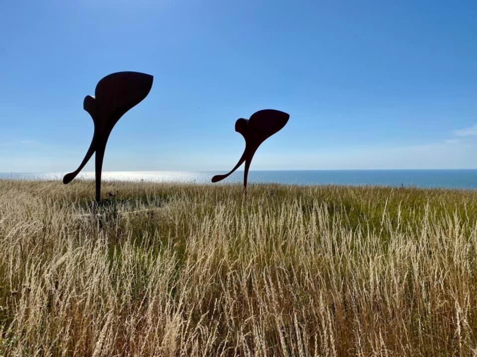 Plage A 50M Appartement Reves Bleus Villa Les Bains De Mers Zewnętrze zdjęcie