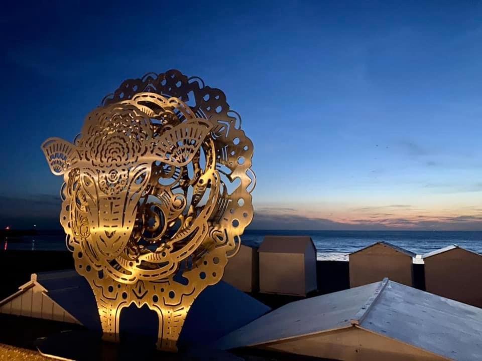 Plage A 50M Appartement Reves Bleus Villa Les Bains De Mers Zewnętrze zdjęcie